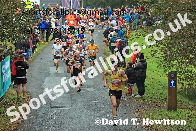 The 2024 Kielder Marathon, 2024 Kielder Marathon and Half Marathon.   Photo: David T. Hewitson/Sports for All Pics